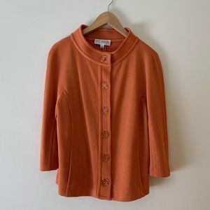 ST. JOHN COLLECTION VINTAGE KNIT SWEATER